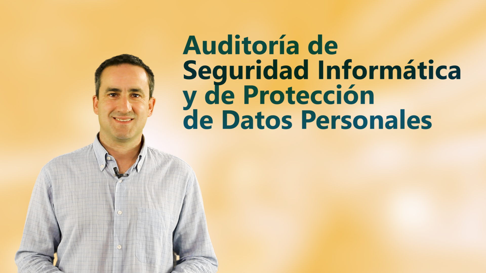 Curso de Auditor&iacute;a de seguridad inform&aacute;tica y de datos.