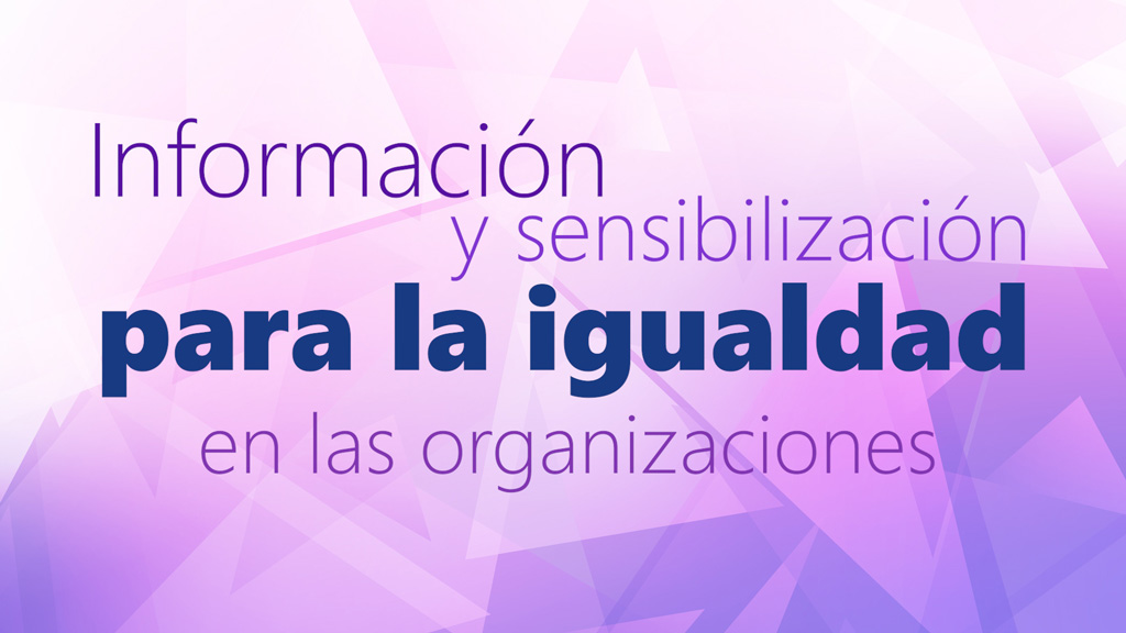 Curso de Informaci&oacute;n y Sensibilizaci&oacute;n para la Igualdad.